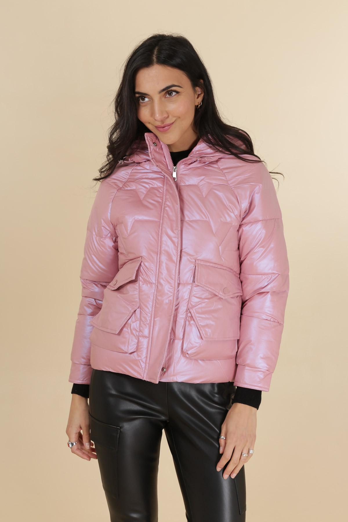 Doudounes Femme Rose MACMAX C6635 #c Efashion Paris