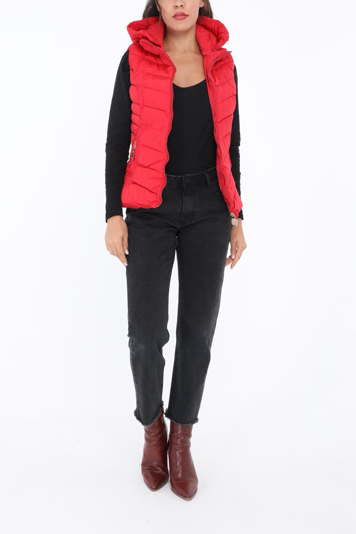 Doudounes Femme Rouge MACMAX C001 #c Efashion Paris