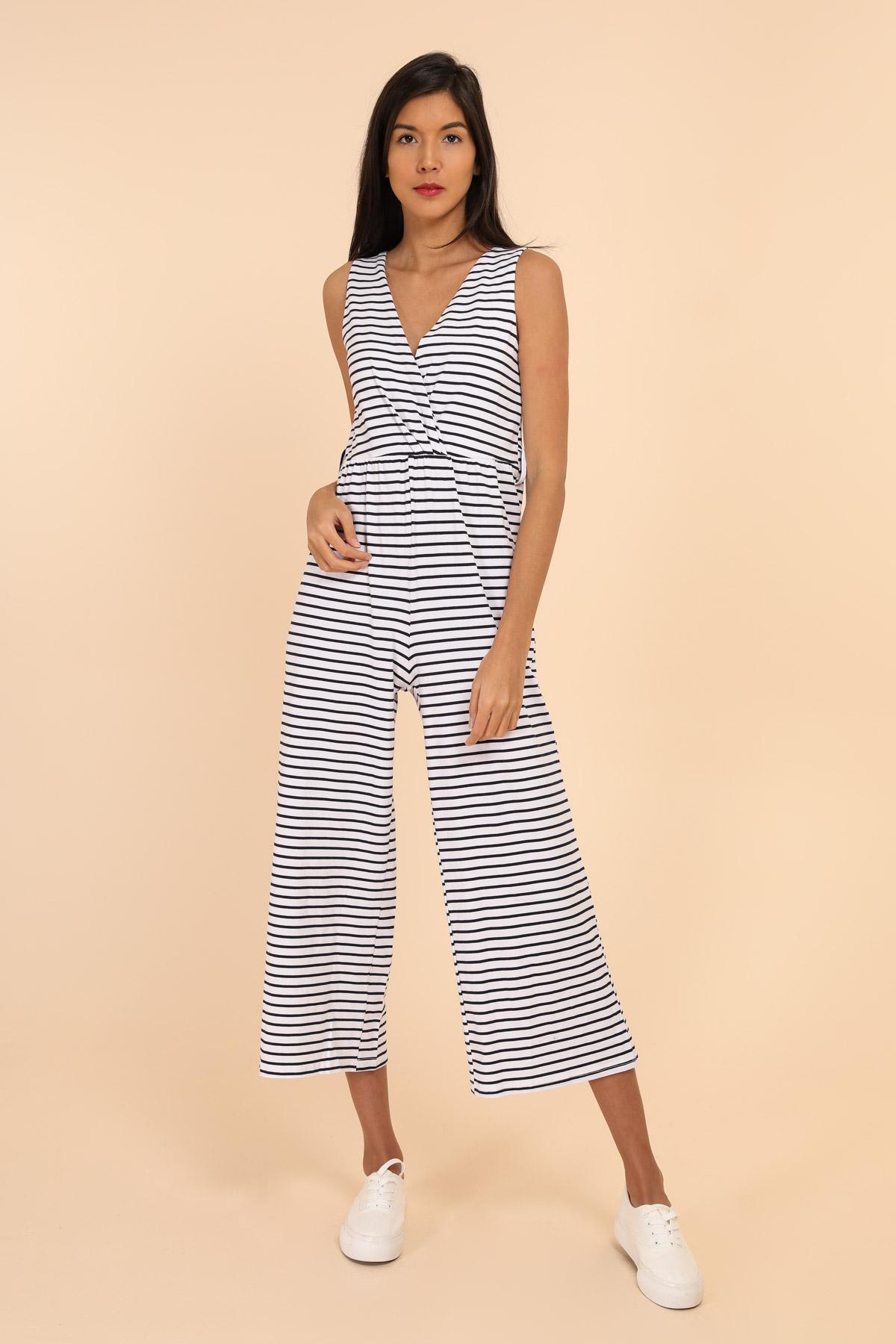 Monos Mujer White/Blue MACMAX B-66051-1 #c Efashion Paris