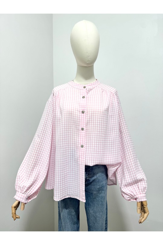 Chemises Femme Rose Maëlys 2850 VICHY Efashion Paris