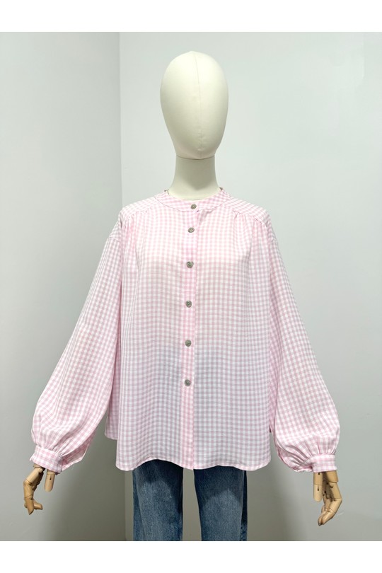 Chemises Femme Rose Maëlys 2850 VICHY Efashion Paris