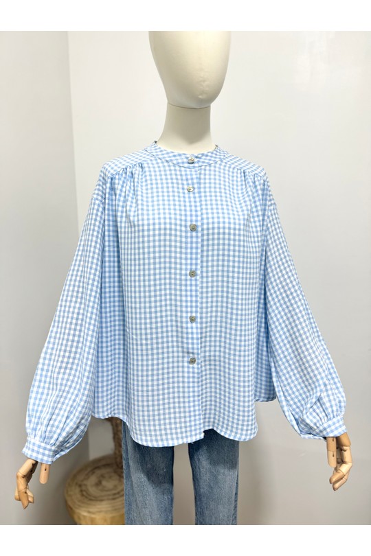 Chemises Femme Rose Maëlys 2850 VICHY Efashion Paris