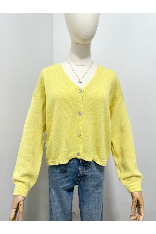 Gilets Femme Jaune Maëlys 97001 Efashion Paris