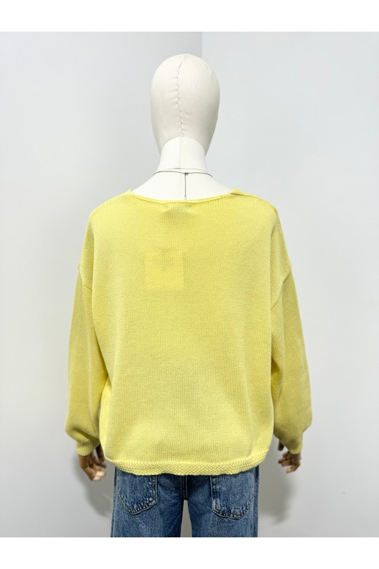 Gilets Femme Jaune Maëlys 97001 Efashion Paris