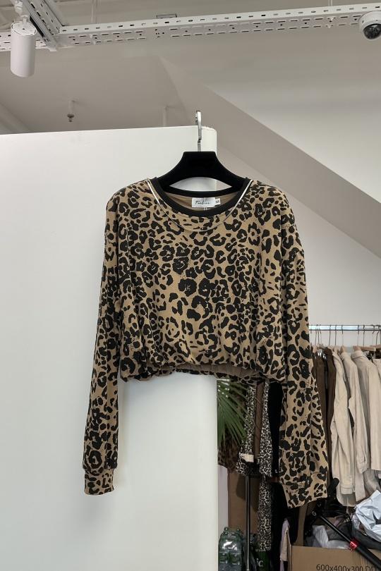 Pulls Femme Leopard Misskoo 8566 Efashion Paris