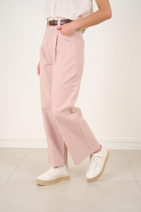 Pantalones Mujer Pink Misskoo 66007-2 Efashion Paris