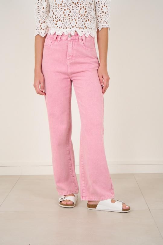 Vaqueros Mujer Pink Misskoo F006 Efashion Paris