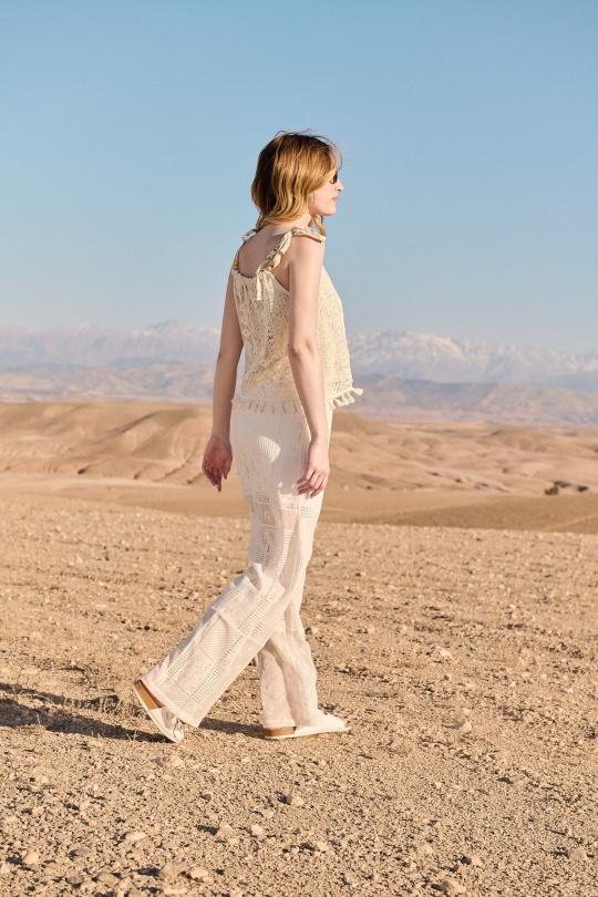 Tops Femme Jaune Misskoo 1817A Efashion Paris