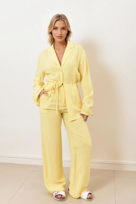 Camisas Mujer Yellow Misskoo B594 Efashion Paris