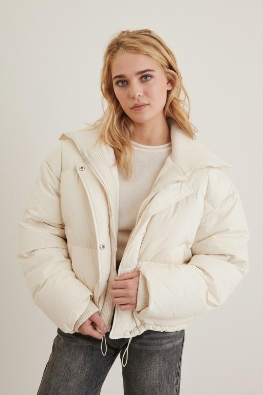 Doudounes Femme Ecru Misskoo XZJ0801 Efashion Paris