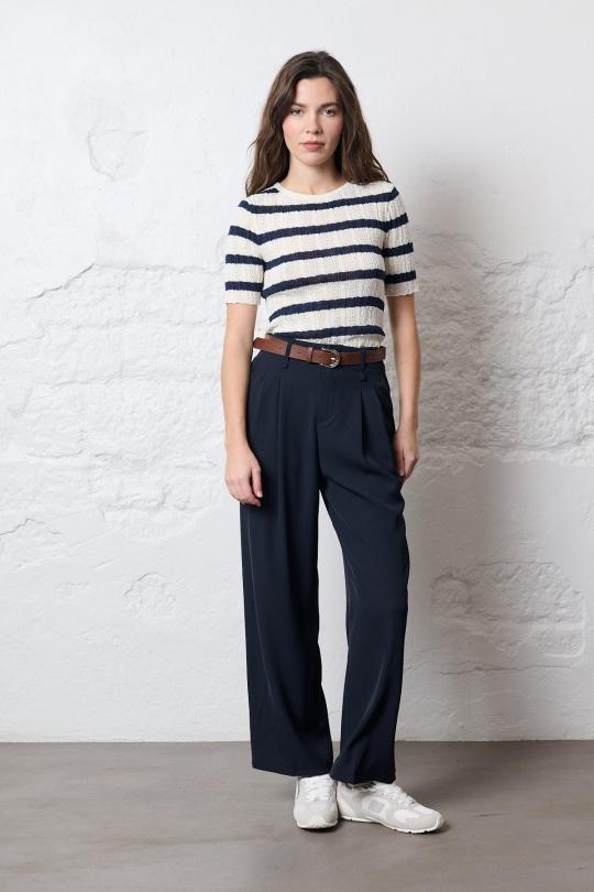 Trousers Women Brown Misskoo 23091 Efashion Paris