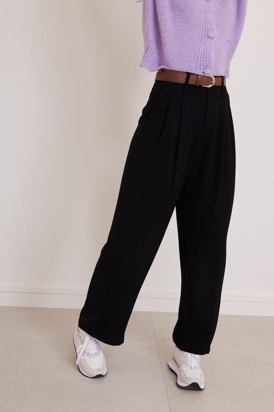Trousers Women Brown Misskoo 23091 Efashion Paris