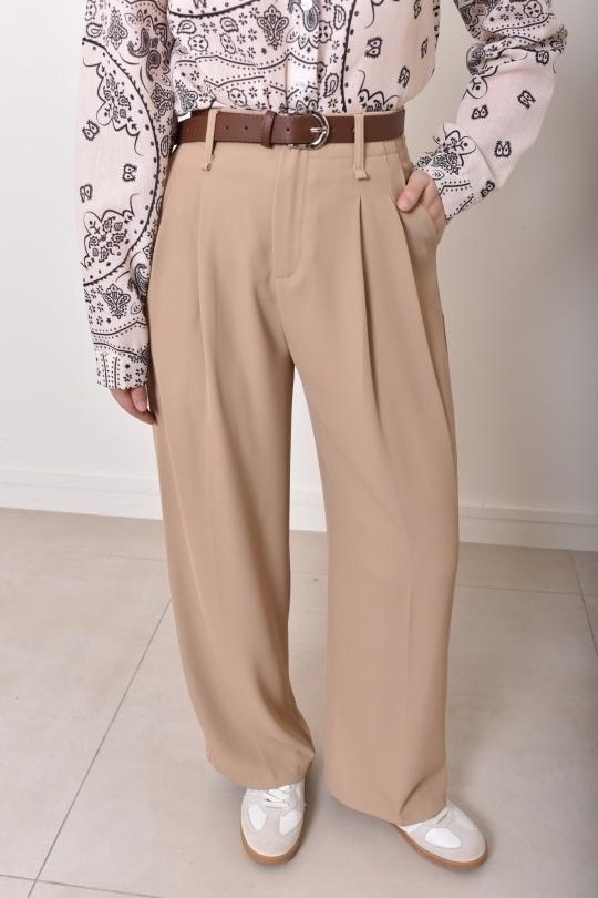 Trousers Women Brown Misskoo 23091 Efashion Paris