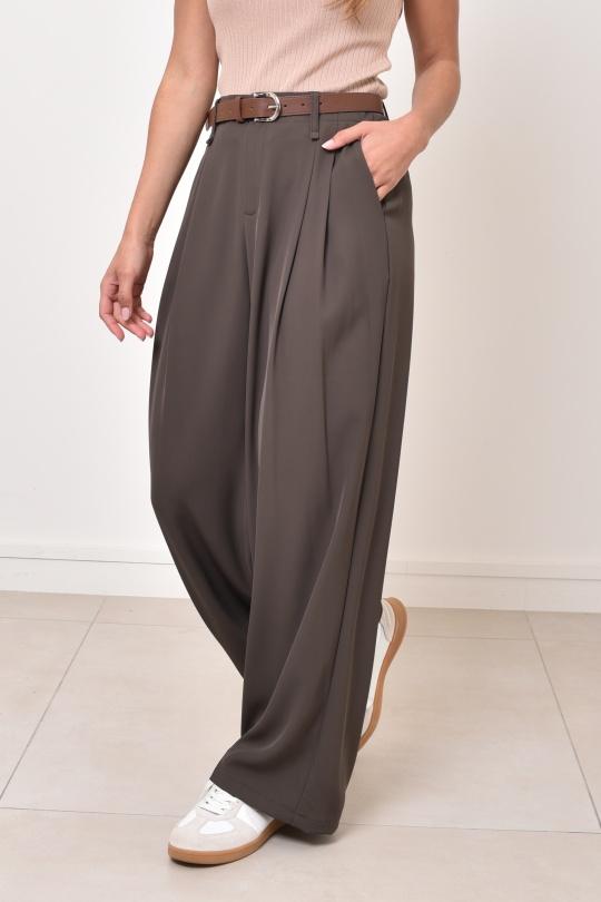 Trousers Women Brown Misskoo 23091 Efashion Paris