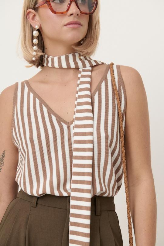 Débardeurs Femme Camel Misskoo N389 Efashion Paris