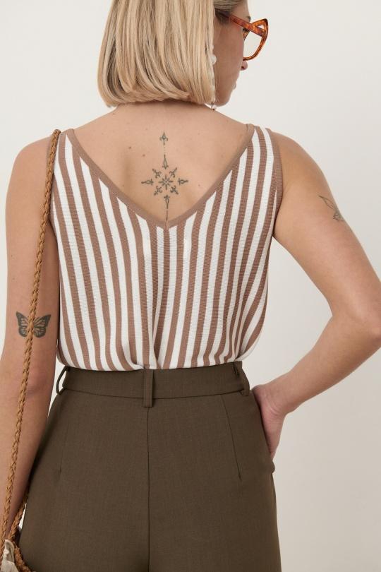 Débardeurs Femme Camel Misskoo N389 Efashion Paris