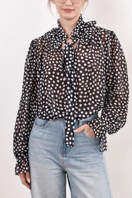 Tops Women Black Misskoo FK171 Efashion Paris