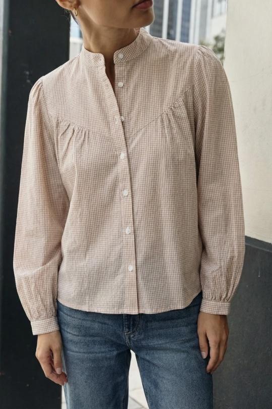 Chemises Femme Beige Misskoo G67005 Efashion Paris