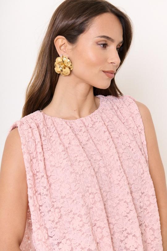 Vestidos cortos Mujer Pink Misskoo FK168 Efashion Paris