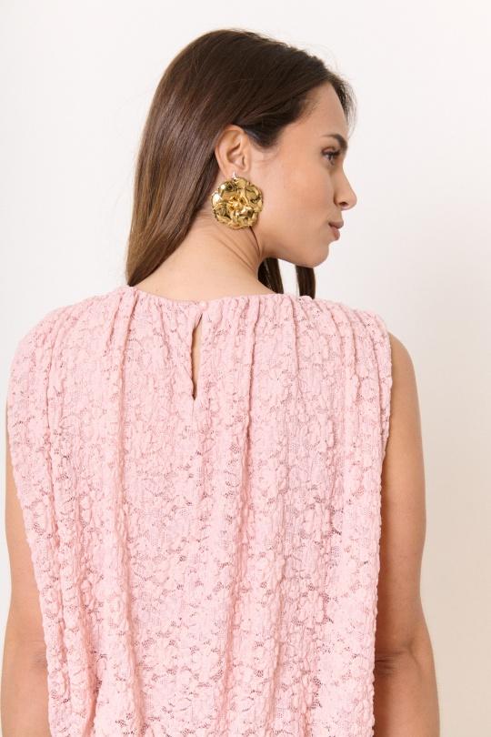 Vestidos cortos Mujer Pink Misskoo FK168 Efashion Paris