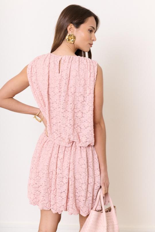 Vestidos cortos Mujer Pink Misskoo FK168 Efashion Paris