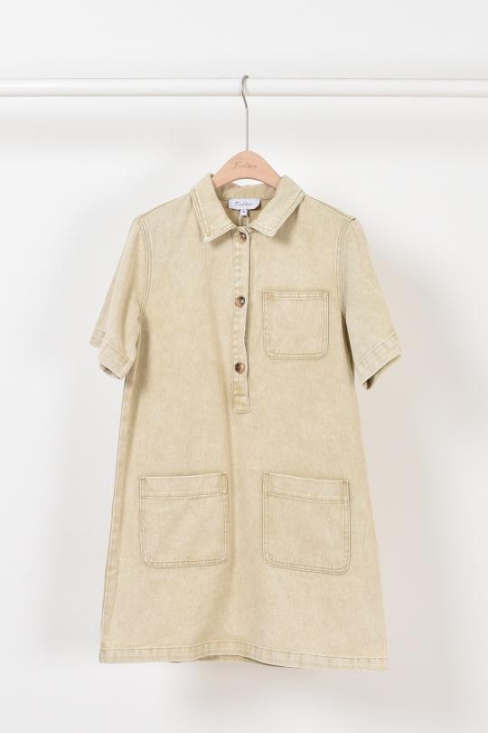 Vestidos cortos Mujer Brown Misskoo J0645 Efashion Paris