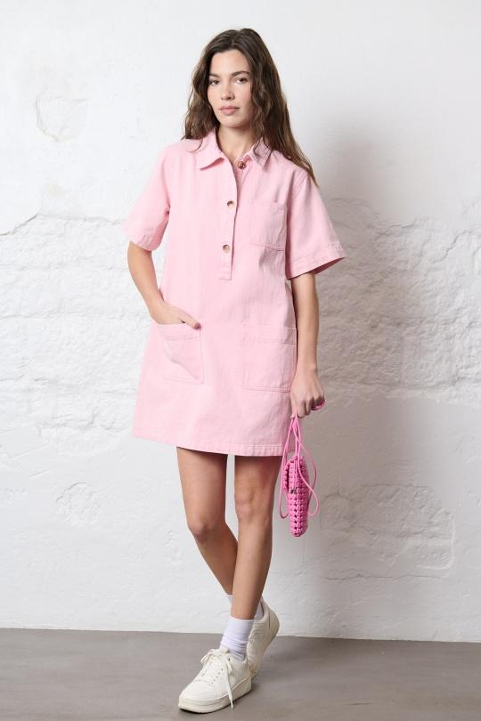 Vestidos cortos Mujer Brown Misskoo J0645 Efashion Paris