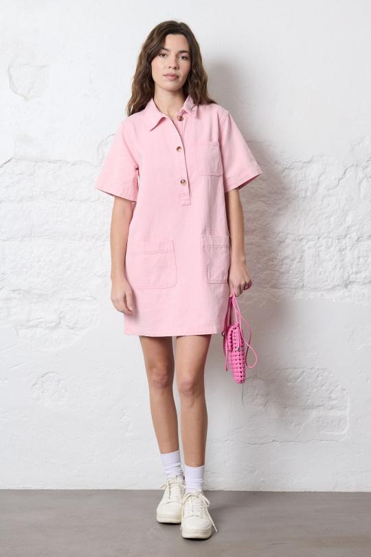 Vestidos cortos Mujer Brown Misskoo J0645 Efashion Paris