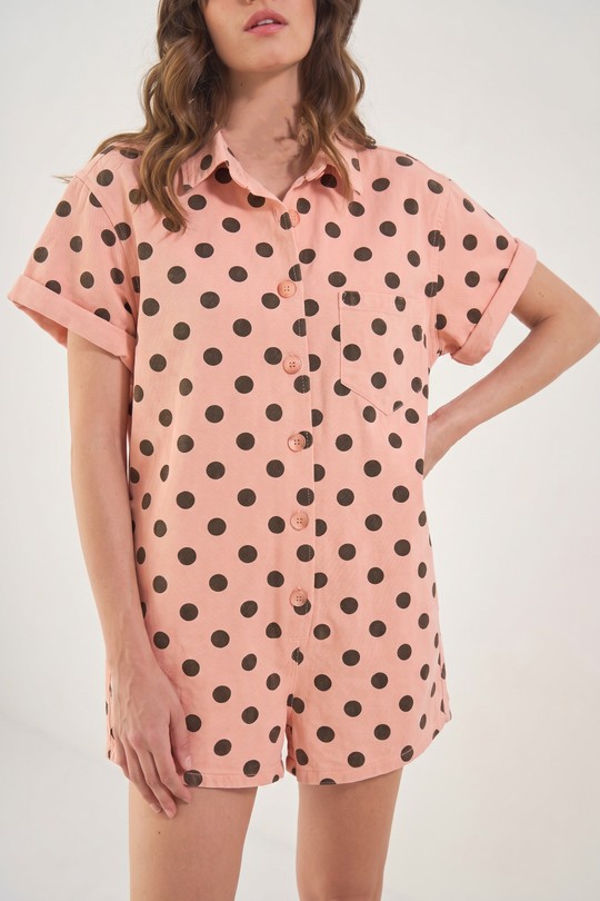 Combinaisons Femme Jaune Misskoo J1056 Efashion Paris