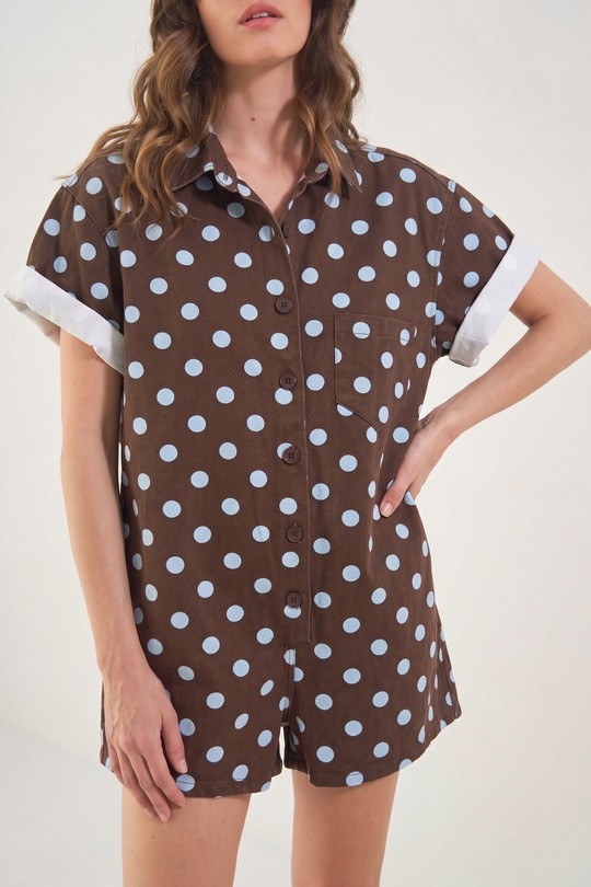 Combinaisons Femme Jaune Misskoo J1056 Efashion Paris