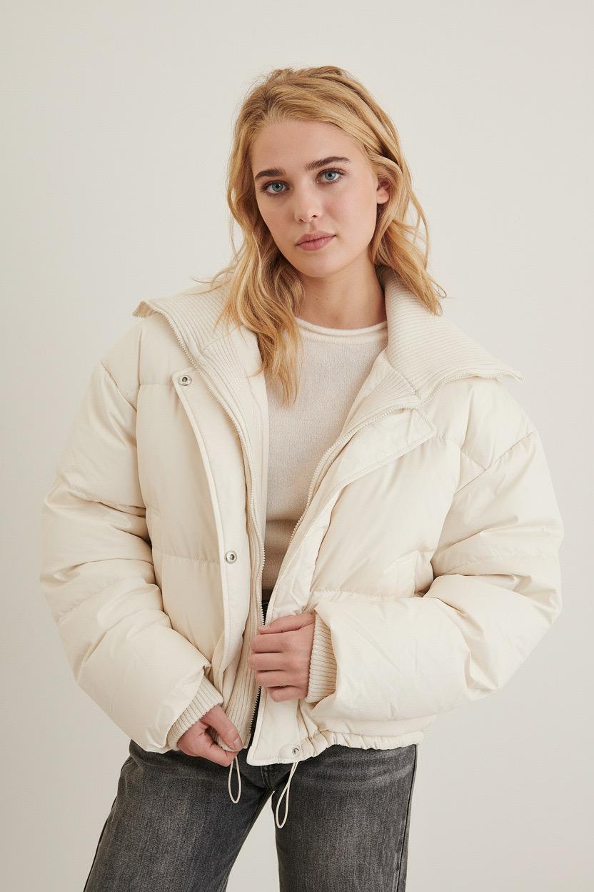 Doudounes Femme Ecru Misskoo XZJ0801 #c Efashion Paris