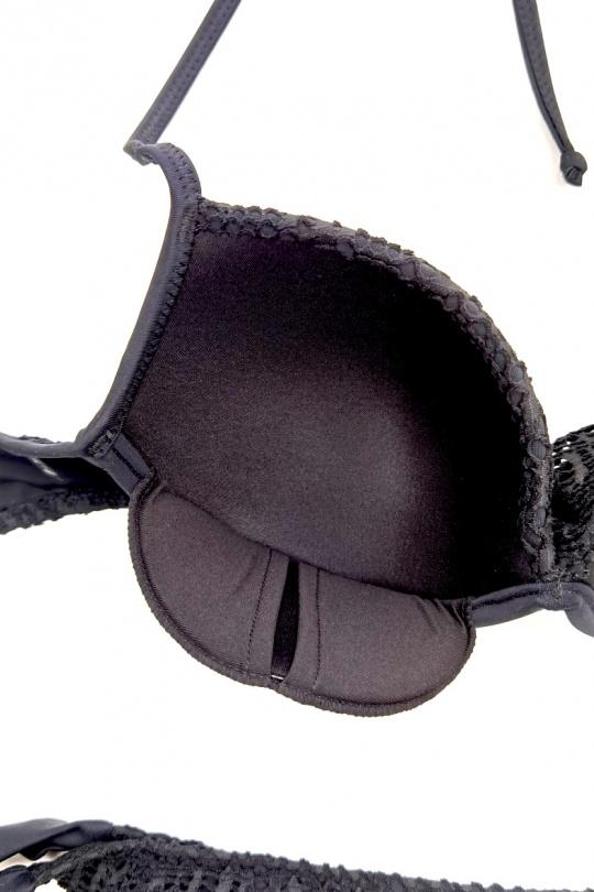 Deux pièces Femme Noir Belle com' elle L4329 Efashion Paris