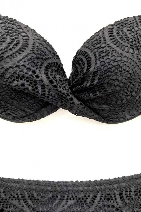 Deux pièces Femme Noir Belle com' elle L4329 Efashion Paris