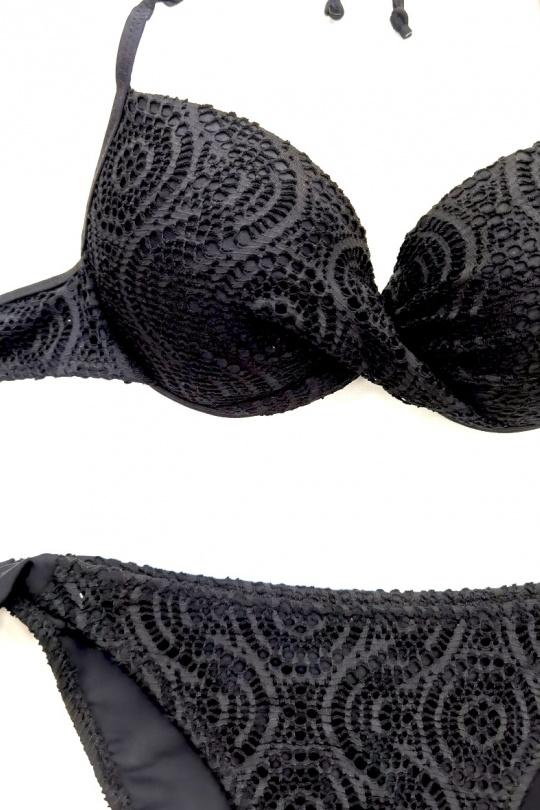 Deux pièces Femme Noir Belle com' elle L4329 Efashion Paris