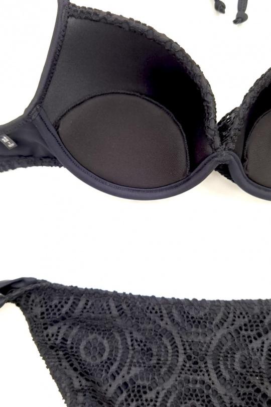 Deux pièces Femme Noir Belle com' elle L4329 Efashion Paris