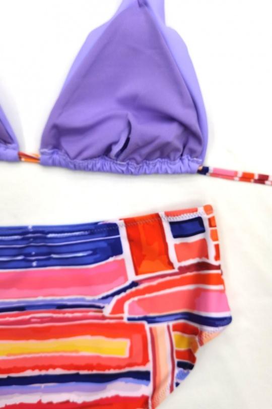 Deux pièces Femme Couleurs mélangées Belle com' elle SY2105 Efashion Paris