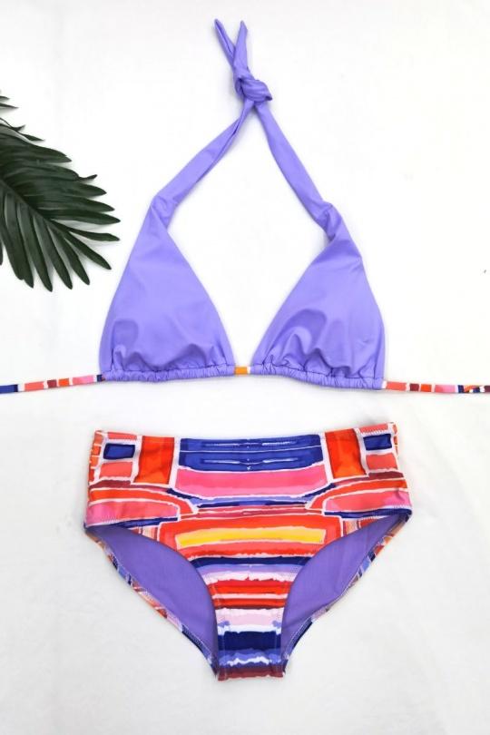 Deux pièces Femme Couleurs mélangées Belle com' elle SY2105 Efashion Paris