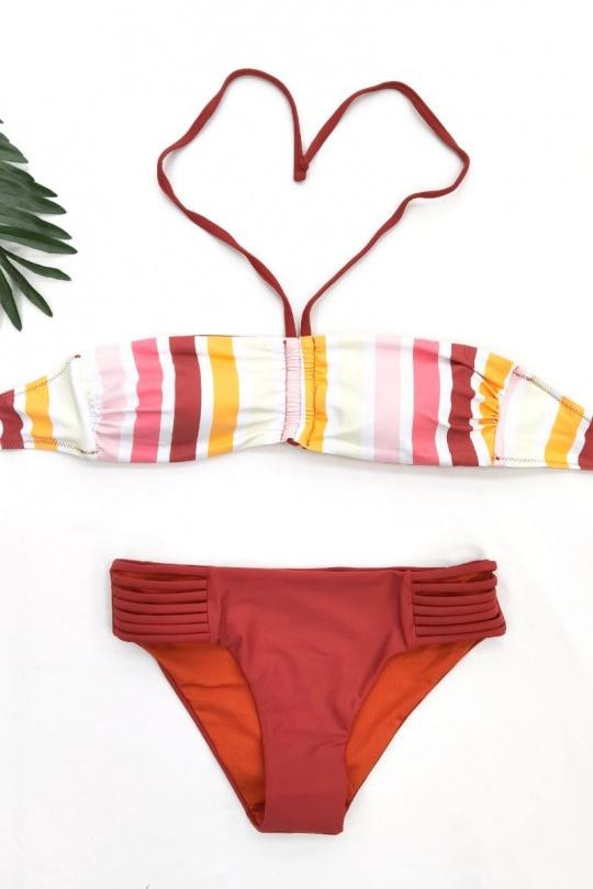 Deux pièces Femme Couleurs mélangées Belle com' elle SY2102 Efashion Paris