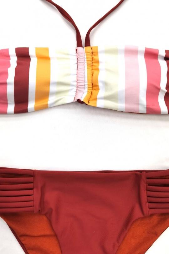 Deux pièces Femme Couleurs mélangées Belle com' elle SY2102 Efashion Paris