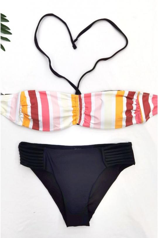 Deux pièces Femme Couleurs mélangées Belle com' elle SY2102 Efashion Paris