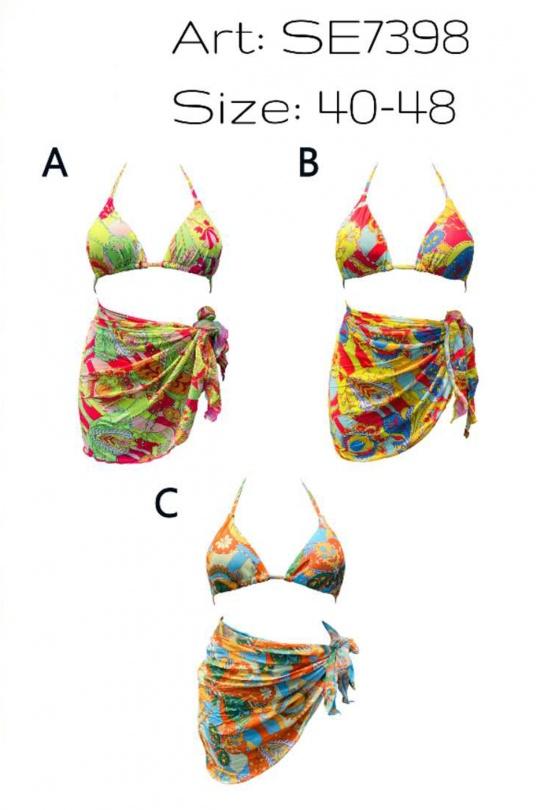 Deux pièces Femme Couleurs mélangées Belle com' elle SE7398 Efashion Paris