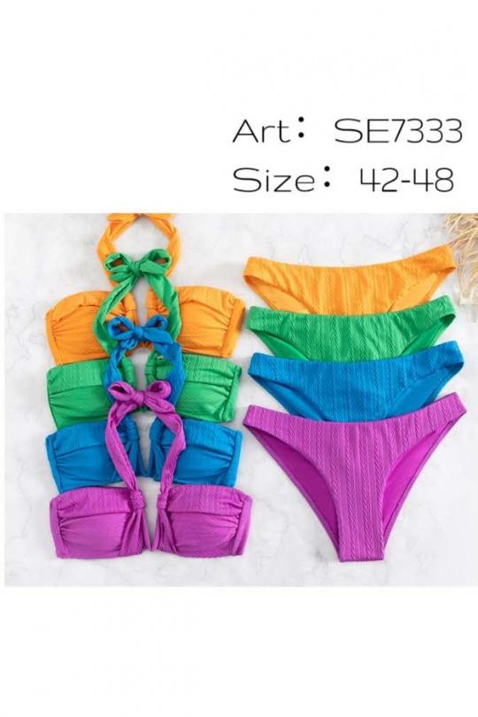 Deux pièces Femme Couleurs mélangées Belle com' elle SE7333 Efashion Paris