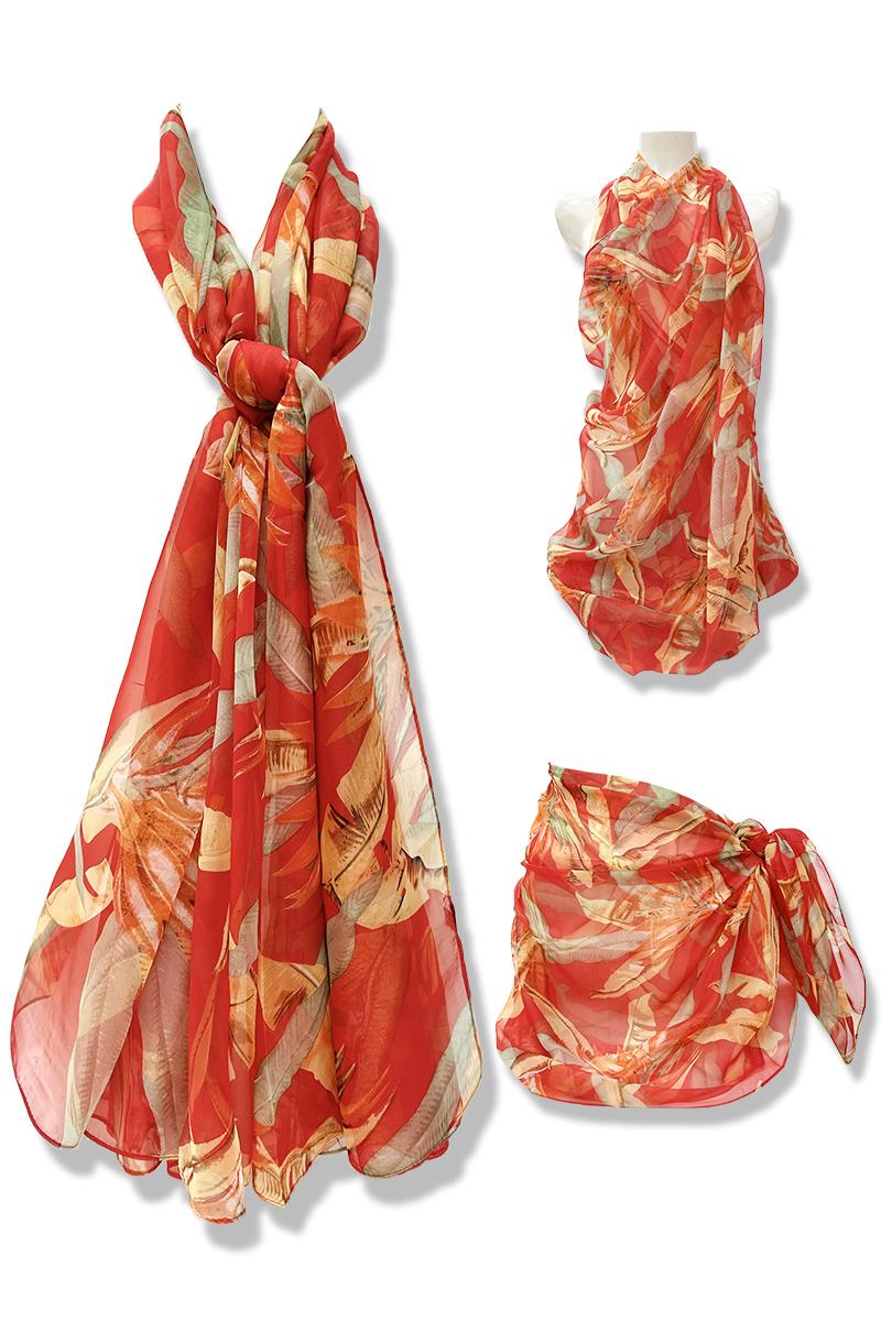 Moda de playa Mujer Red Belle com' elle PL24308 #c Efashion Paris