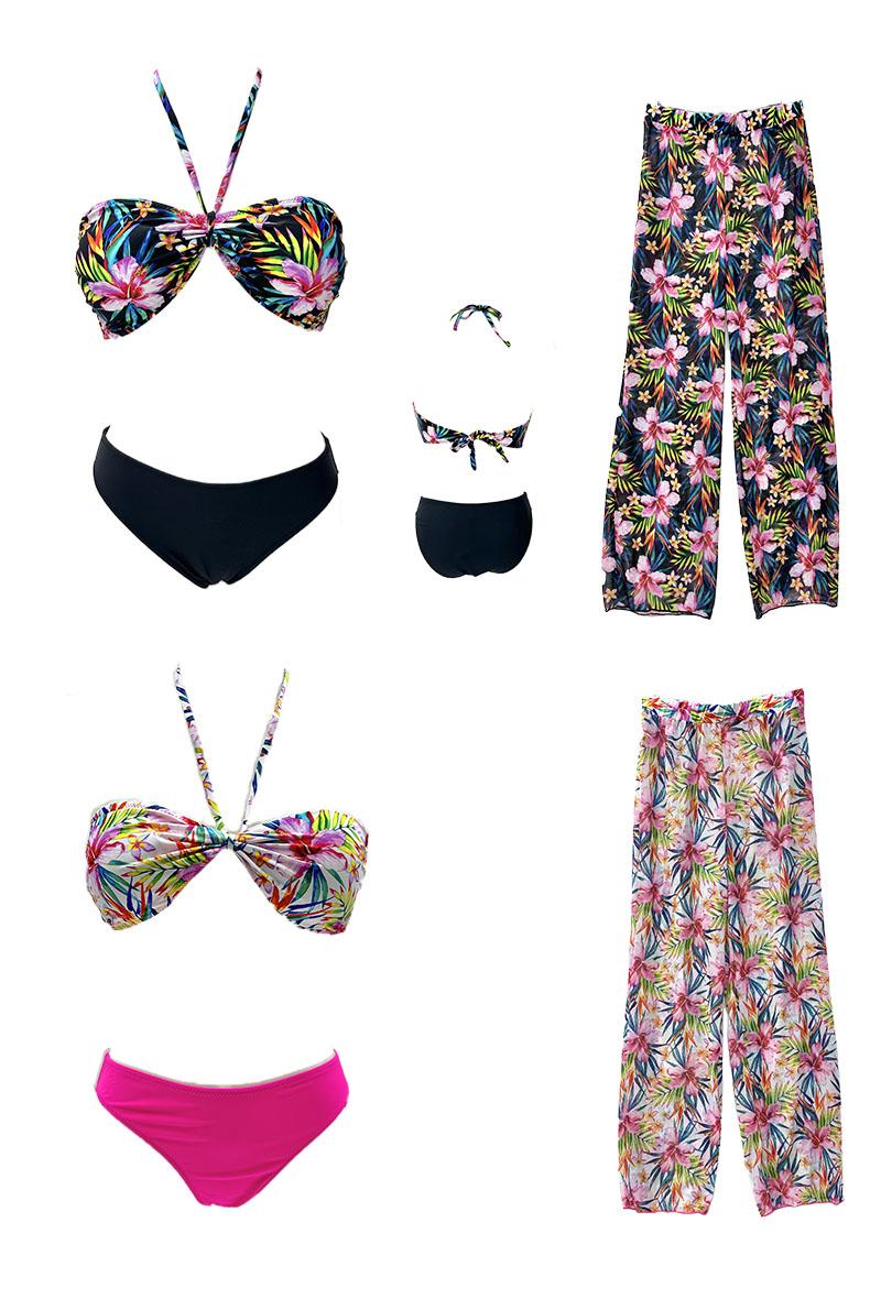 Deux pièces Femme Couleurs mélangées Belle com' elle SY2440 #c Efashion Paris