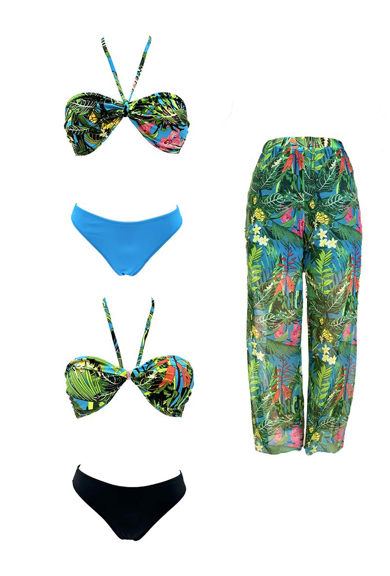 Deux pièces Femme Couleurs mélangées Belle com' elle SY2441 #c Efashion Paris