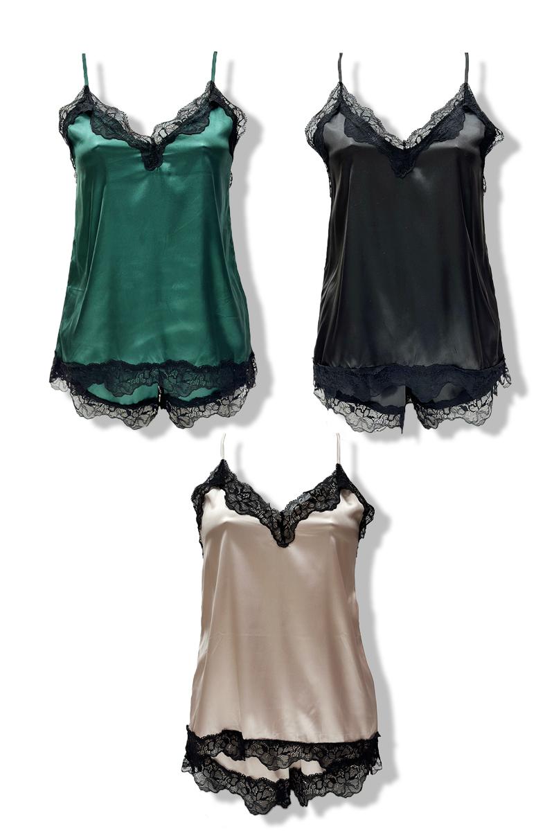 Nuisettes & Pyjamas Femme Couleurs mélangées Belle com' elle N46506 #c Efashion Paris
