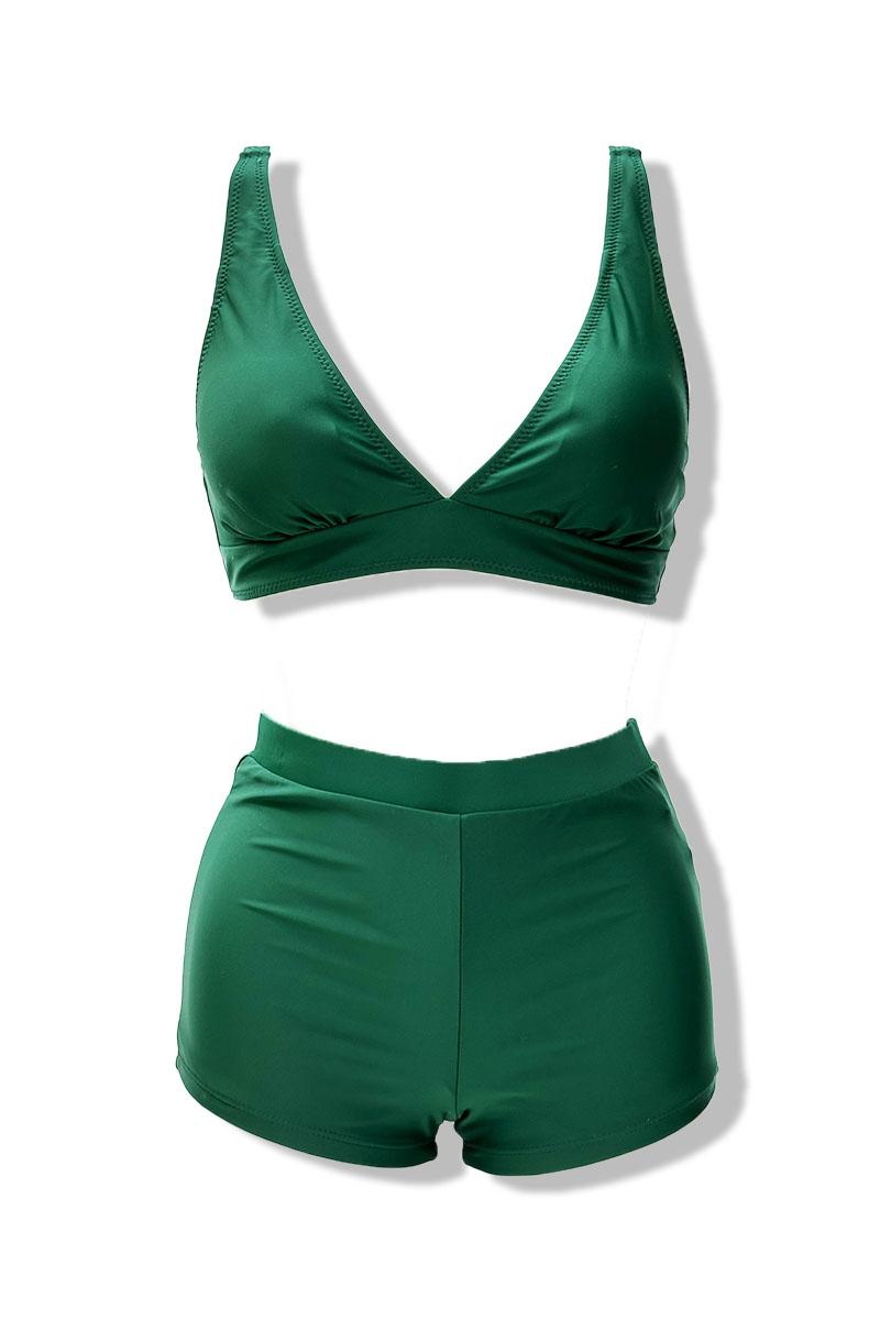 Deux pièces Femme Vert sapin Belle com' elle SY2336 #c Efashion Paris