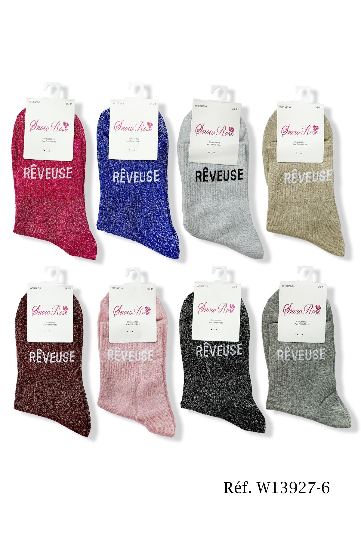 Socks & Tights Women Mixed colors Belle com' elle W13927-6 #c Efashion Paris