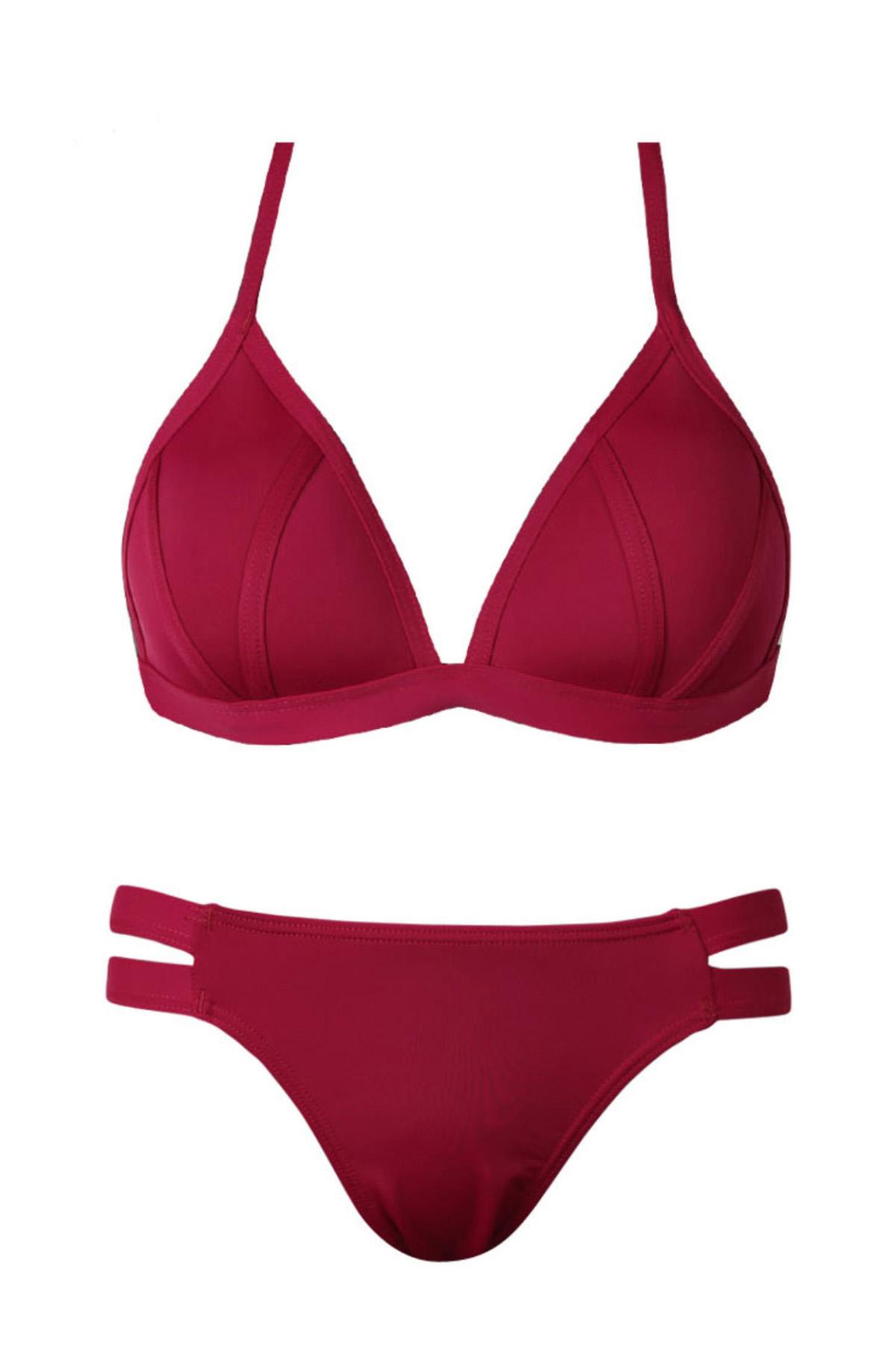 Deux pièces Femme Bordeaux Belle com' elle L8006 #c Efashion Paris