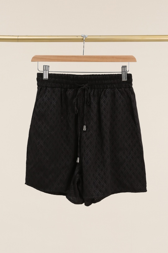 Shorts Femme Noir AZAKA II W9560 Efashion Paris